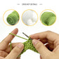 Funny Crochet Leek Plush Toy - Kawaii Amigurumi Green Onion Doll