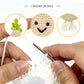 Crochet Radish Plush Toy, Handmade Amigurumi Root Vegetable Doll Gift