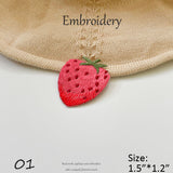 Fruit Series Embroidered Iron-on Patches