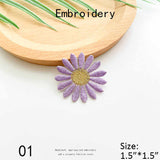 Daisy Embroidery Patch