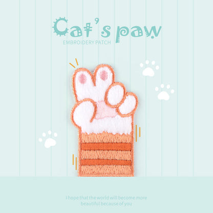 Soft & Cute Cat Embroidery Patch