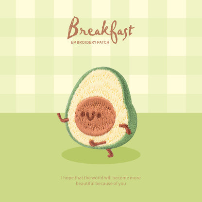 Sunshine Bread Embroidery Patch