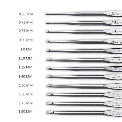 Stainless Steel Crochet Hook