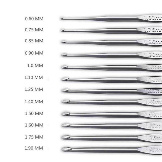 Stainless Steel Crochet Hook