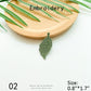 Fresh and Delicate Leaf Embroidery