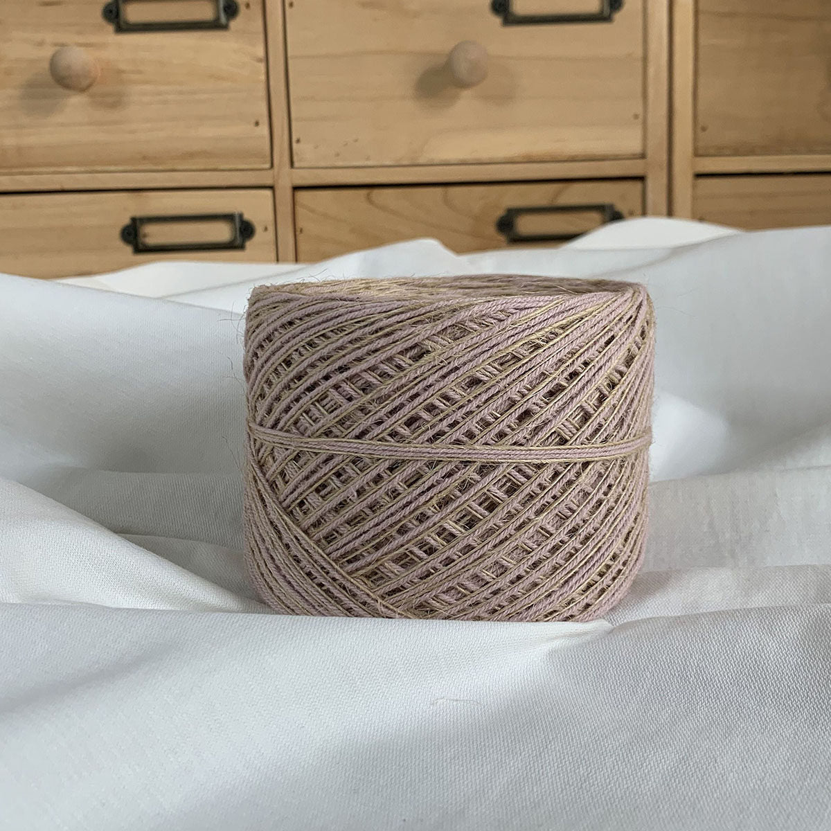 Blended Cotton-Linen Yarn for Crochet Bags