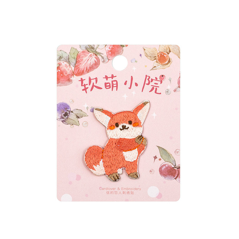 Cartoon Animal Embroidery Patches