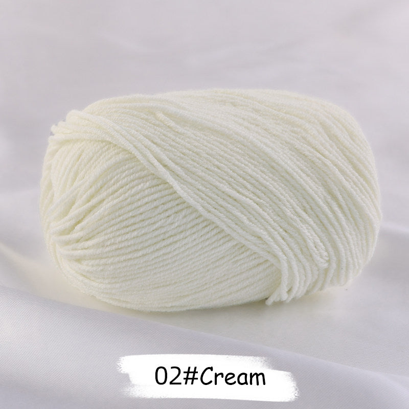 3-Ply Milk Cotton Yarn #3