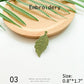 Fresh and Delicate Leaf Embroidery