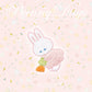 Soft and Cute Rabbit Embroidery Patch
