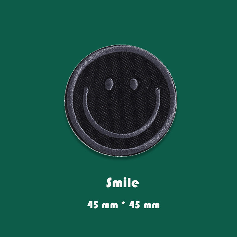 Black Shape Embroidery