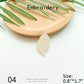 Fresh and Delicate Leaf Embroidery