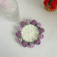 Mini rose bouquet coaster DIY knitting kit