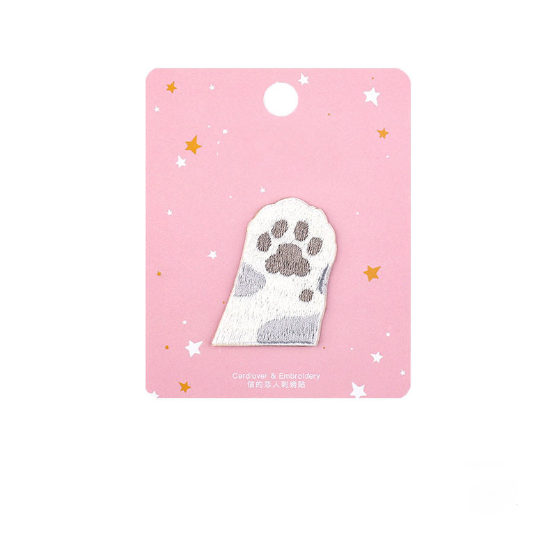 Soft & Cute Cat Embroidery Patch