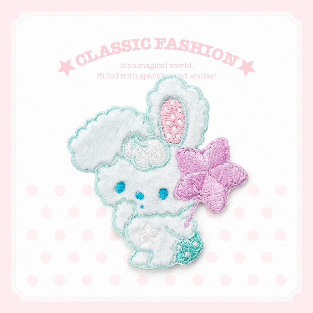 Plush Bear Scarf Embroidery Patch