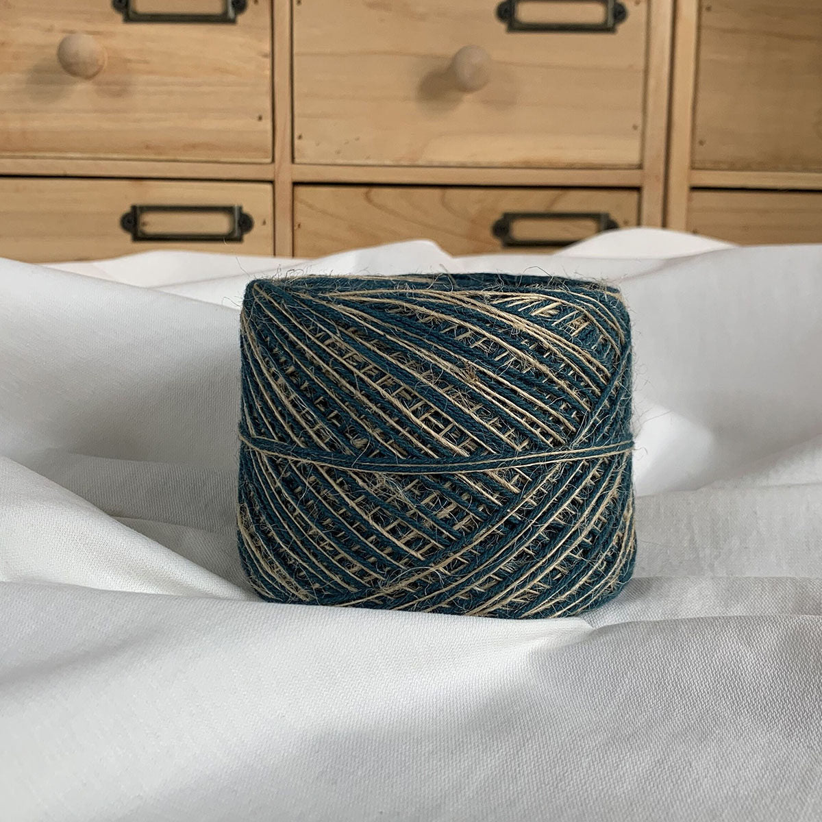 Blended Cotton-Linen Yarn for Crochet Bags