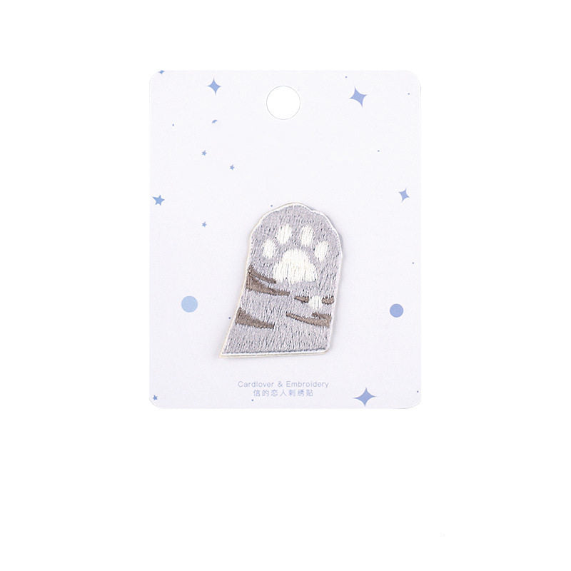 Soft & Cute Cat Embroidery Patch