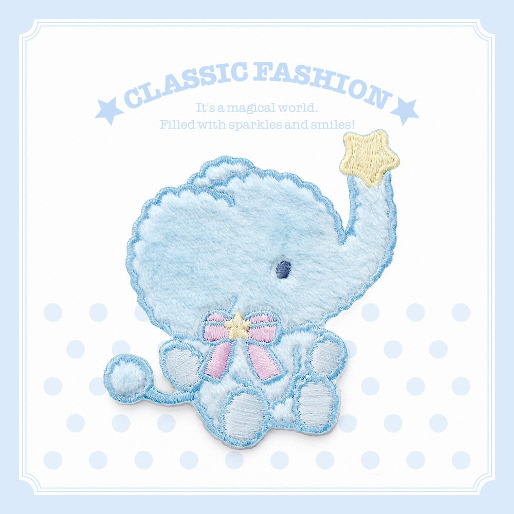 Plush Bear Scarf Embroidery Patch