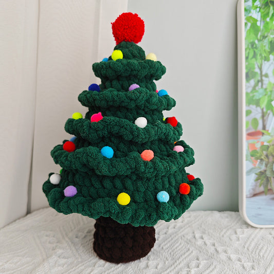 DIY handmade Christmas tree yarn kit - a creative Christmas gift for your friend family etc...