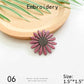 Daisy Embroidery Patch