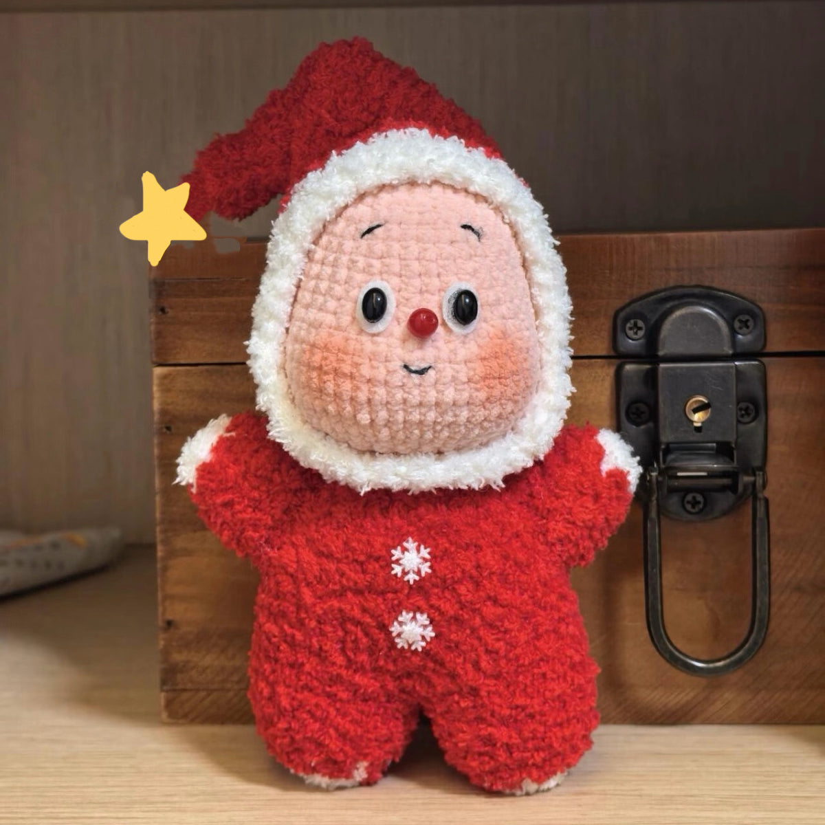 DIY yarn gifts, crochet dolls, star figures, DIY kits, keychains, pendants
