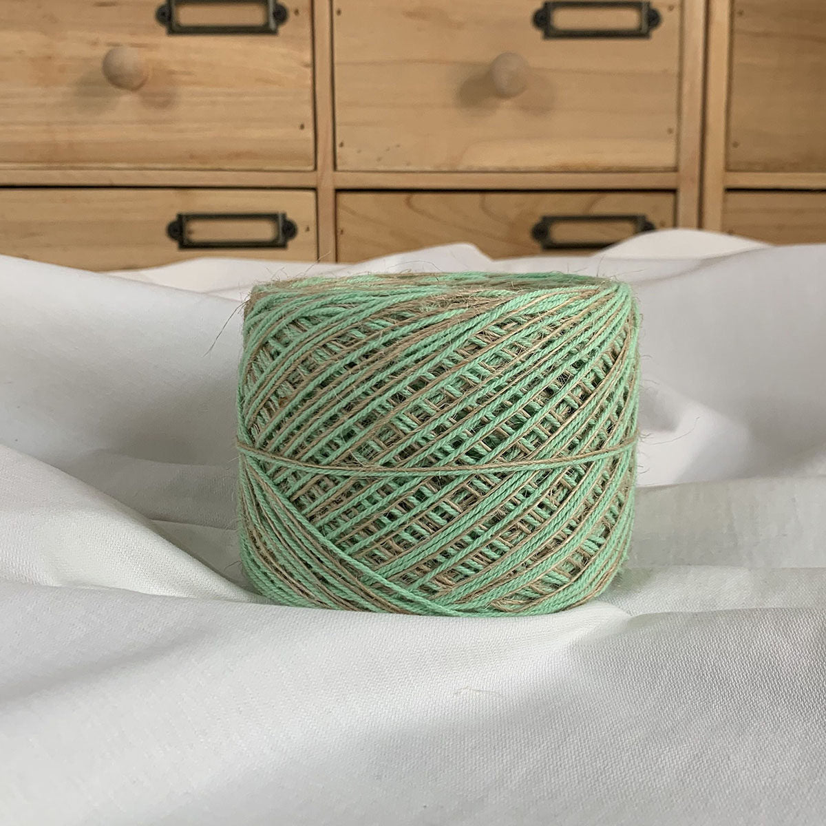 Blended Cotton-Linen Yarn for Crochet Bags