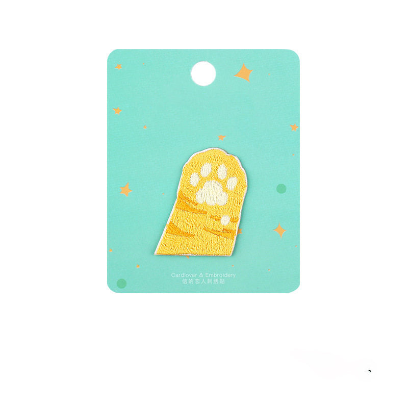 Soft & Cute Cat Embroidery Patch