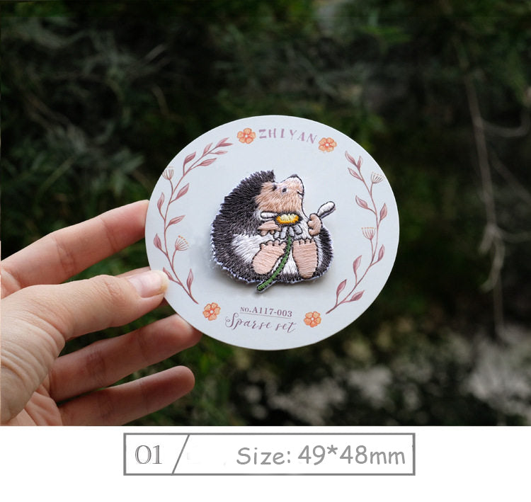 Cartoon Animal Embroidery Patches