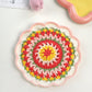 DIY Mandala Insulated Coaster Crochet Kit for Beginners - Finished Placemat