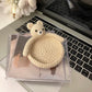 DIY craft kit for making gifts sheep, bear, duck, water coaster, hand-knitted yarn, crochet hooks