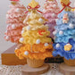 Christmas handmade diy knitting material package wool crochet Christmas tree gift for family, friends and children