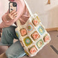 Granny Square Hand-Knitted Bag — Crochet DIY Kit | Wool Knit Camellia Shoulder Bag | Handmade Gift