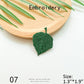 Fresh and Delicate Leaf Embroidery