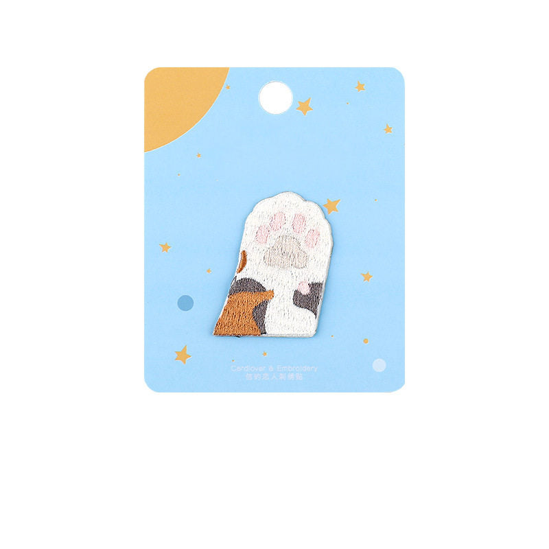 Soft & Cute Cat Embroidery Patch