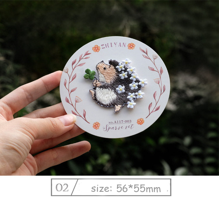 Cartoon Animal Embroidery Patches