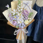 Handmade crochet diy jasmine rose yarn bouquet hand-made flower material package homemade gift