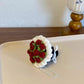 various colorful crocheted ice cream cones