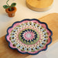 DIY Mandala Insulated Coaster Crochet Kit for Beginners - Finished Placemat