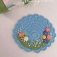DIY craft kit for making gifts sheep, bear, duck, water coaster, hand-knitted yarn, crochet hooks