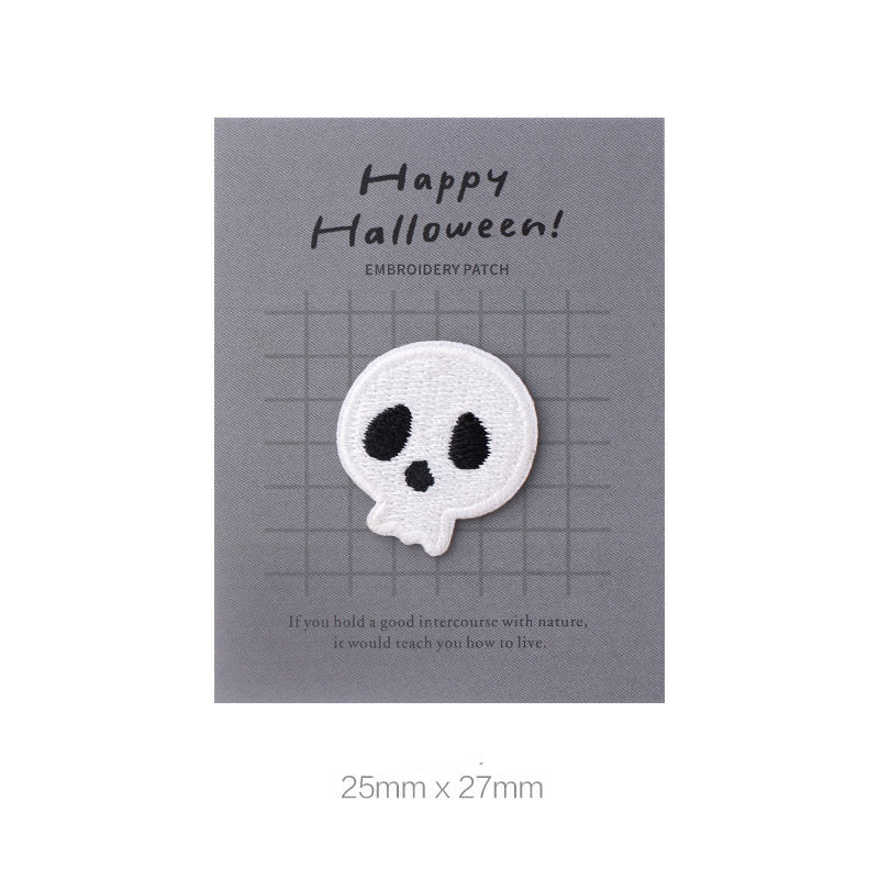 Cool Skull Embroidery Patch