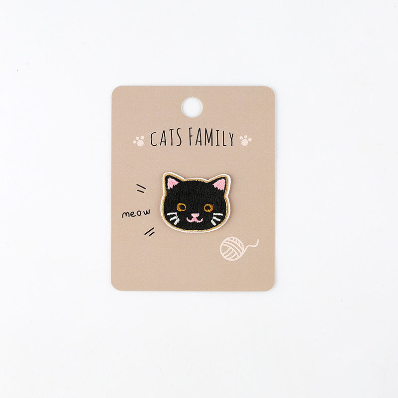 Cute Little Red Panda Head Embroidery Patch