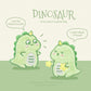 Cute Plush Unicorn & Dinosaur Embroidered Patches