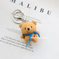 Finished Hand-Knitted Accessories: Keychains, Bag Charms, and Mobile Phone Pendants