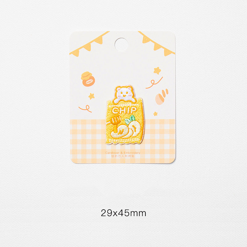 Sunshine Bread Embroidery Patch
