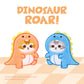Cute Plush Unicorn & Dinosaur Embroidered Patches