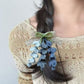 DIY Craft Kit for Hand-knitted Hair Accessories: Wisteria and Crape Myrtle Hair Ties