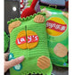 Puff Flower Strawberry Lily of the Valley Tissue Box Knitting DIY Material Kit Yarn Crochet Hook Tissue Box