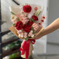 Handmade crochet diy jasmine rose yarn bouquet hand-made flower material package homemade gift