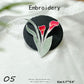 Floral Embroidery Patch
