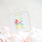 Exquisite Floral English Letter Embroidery Patches